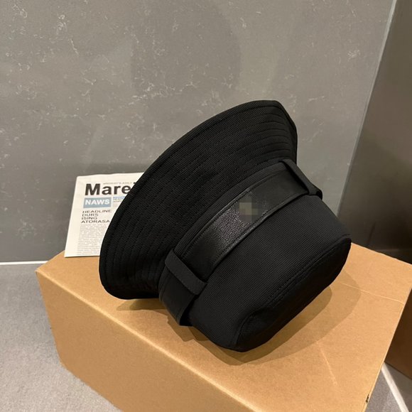 Autumn new fisherman hat, head circumference 57cm black main image 5